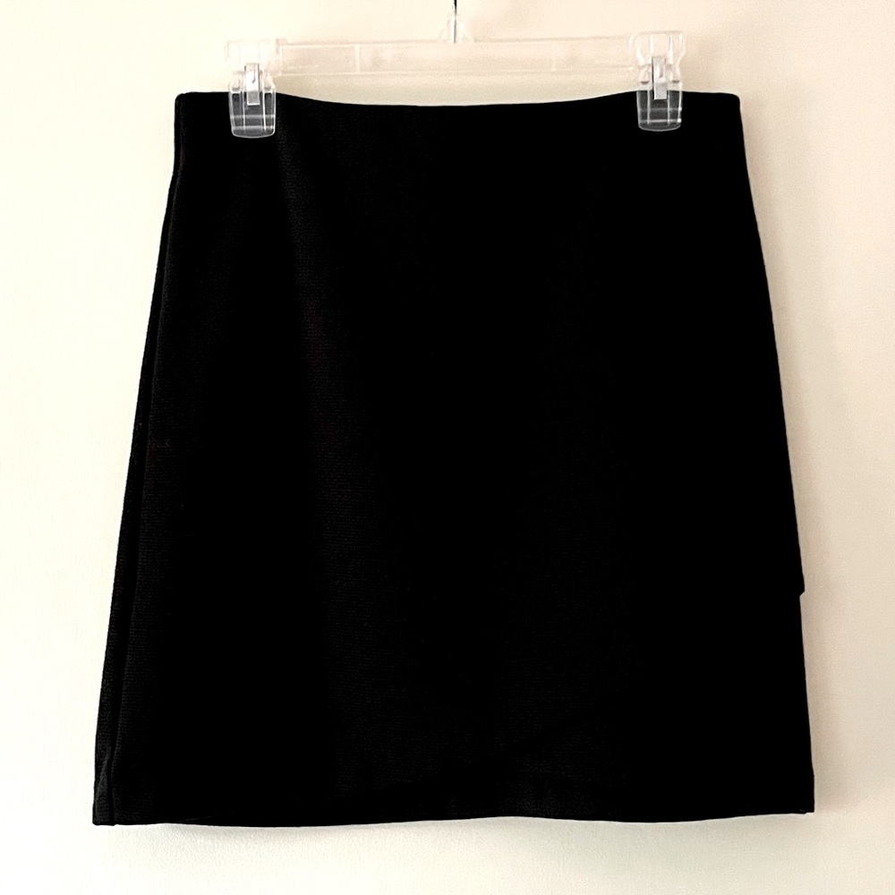 LOFT black mini skirt